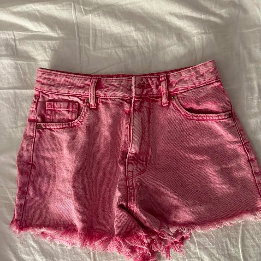Pink PacSun Denim Shorts